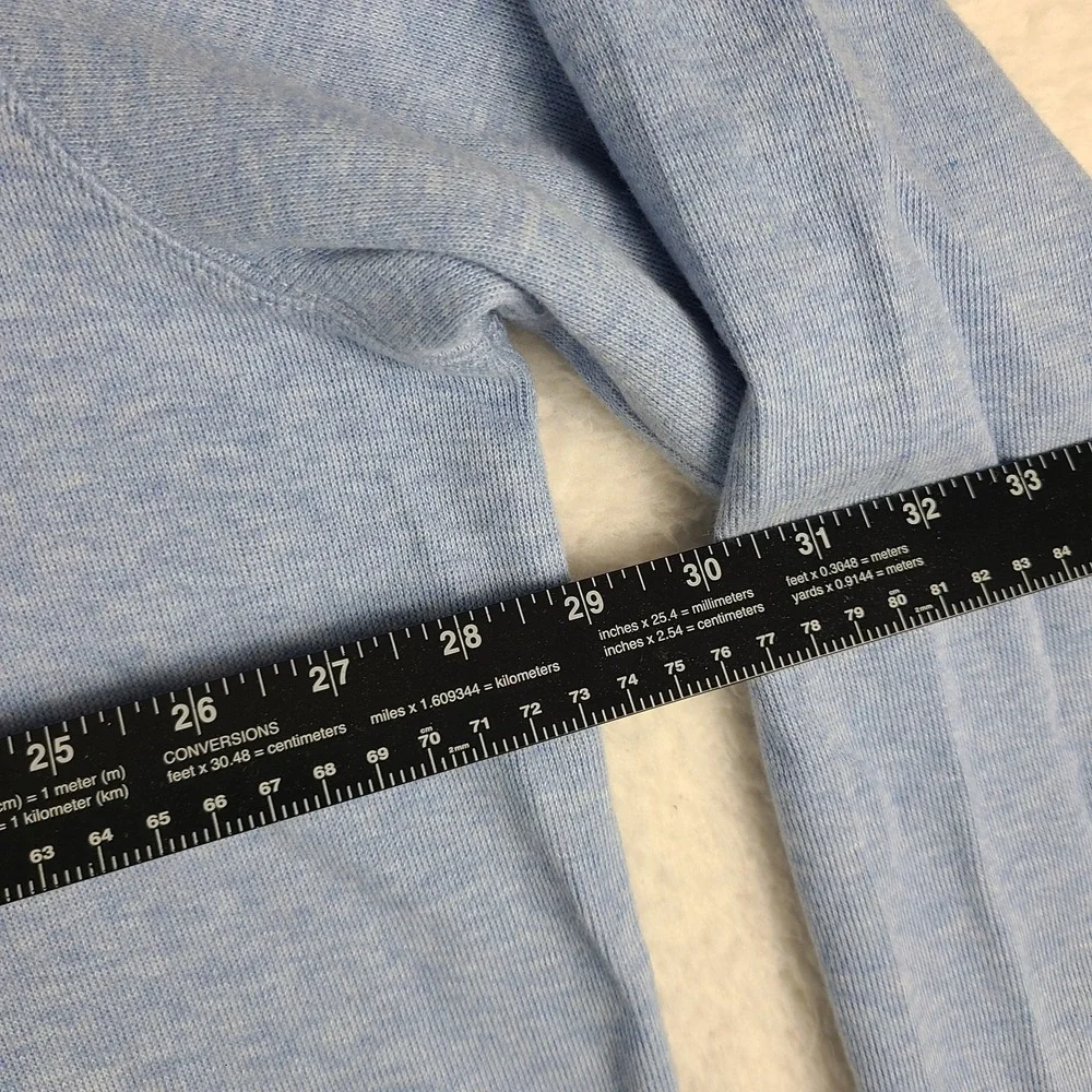 Polo Ralph Lauren Sweater Mens 2XLT 2XL XXL Tall Blue Quarter Zip Estate Rib